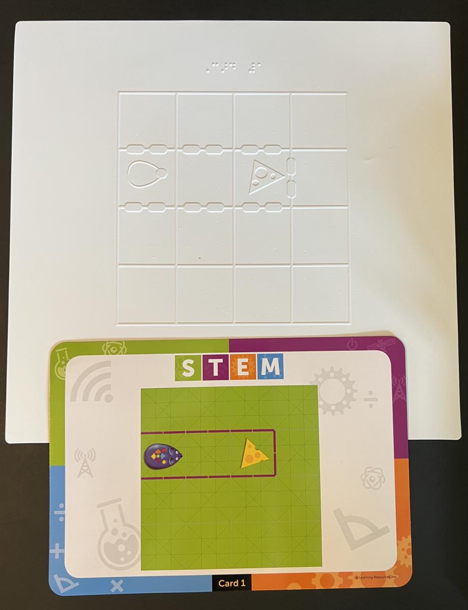 Code and Go Robot Mouse Activities & APH Tactile Graphics Perkins